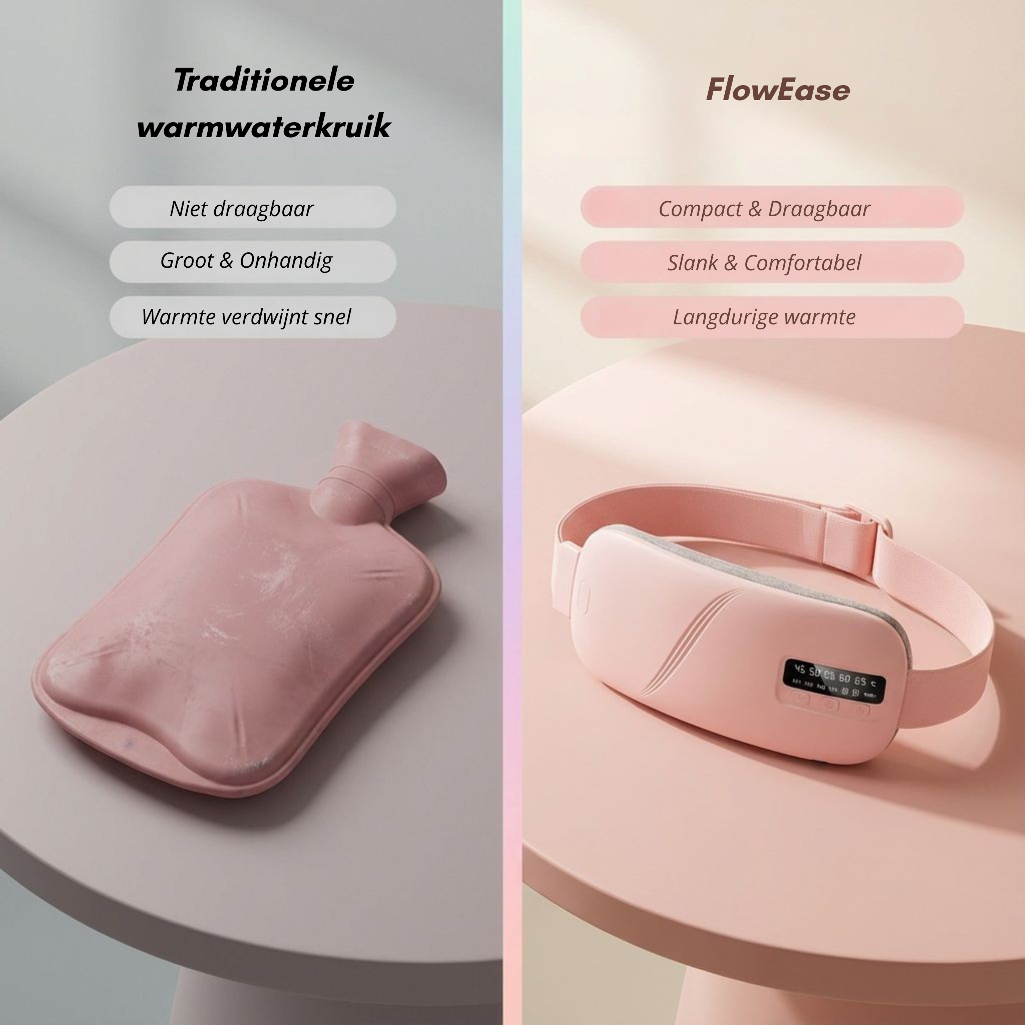 FlowEase - Verlichting van menstruatiepijn