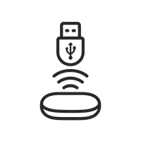 USB-oplaadbaar & draadloos gebruik